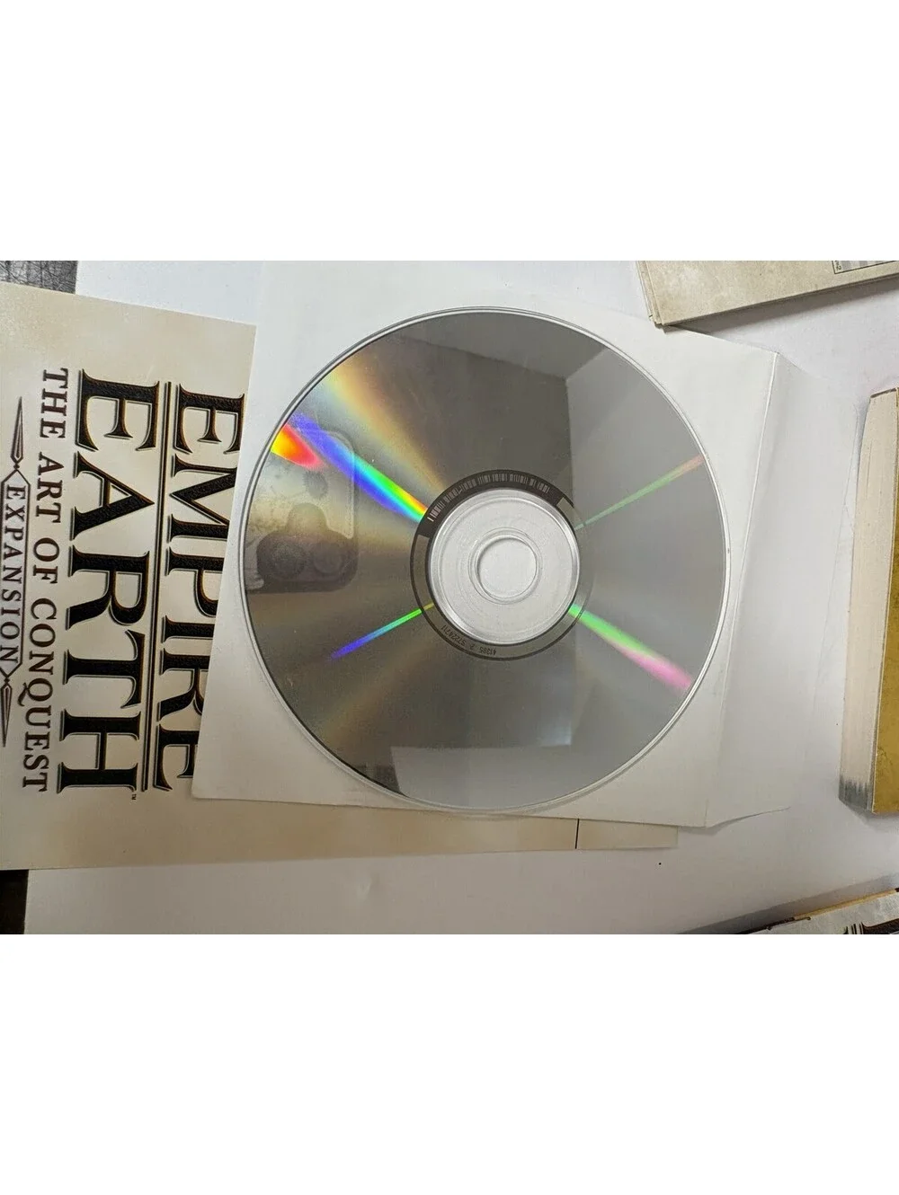 Empire Earth Gold Edition (PC, 2003) The Art Of Conquest Expansion & Guides Maps